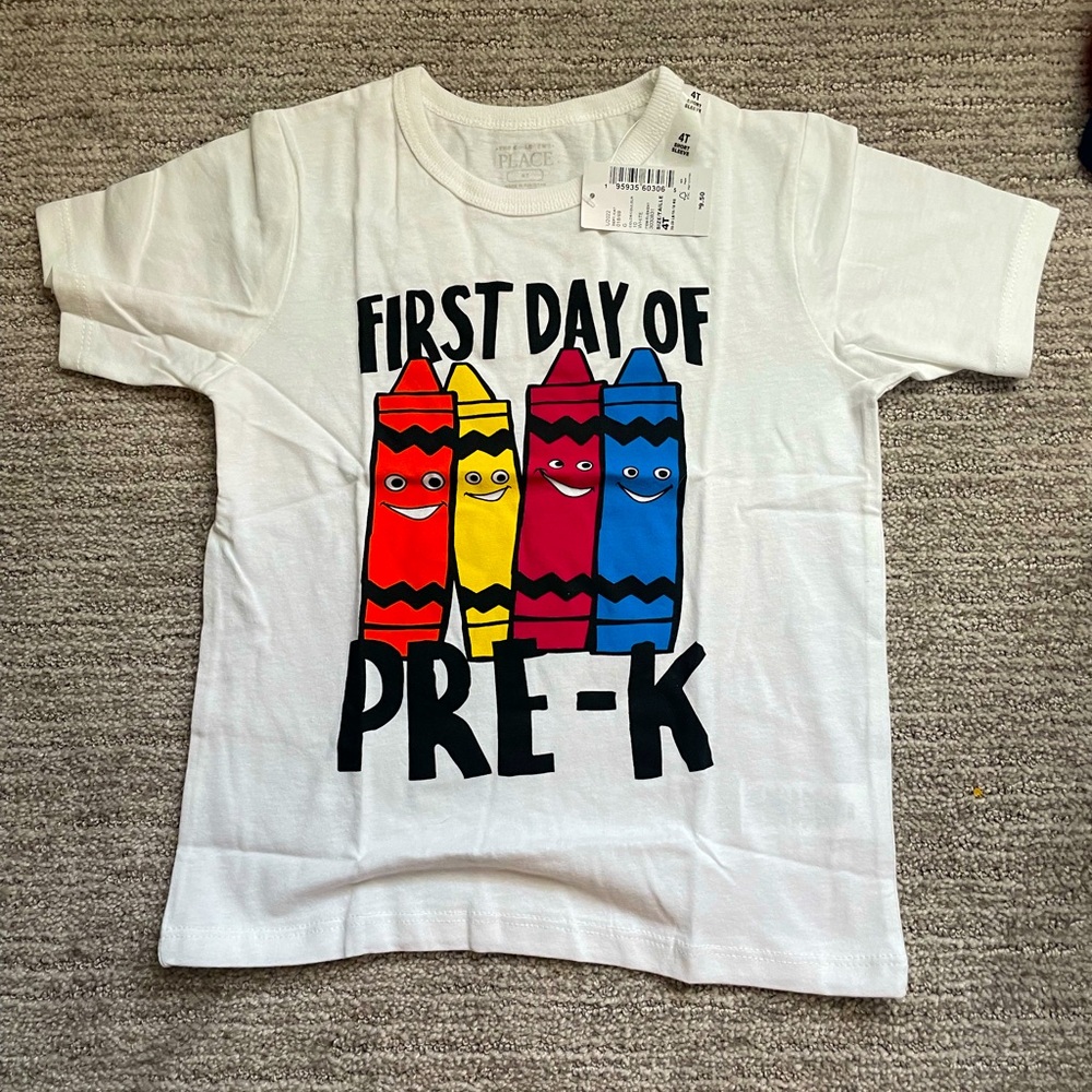 My first day at pre-k shirt